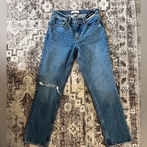 Abercrombie Curve Love High Rise Super Skinny Ankle Jean